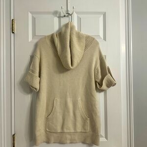BCBG short sleeve cowl neck sweater